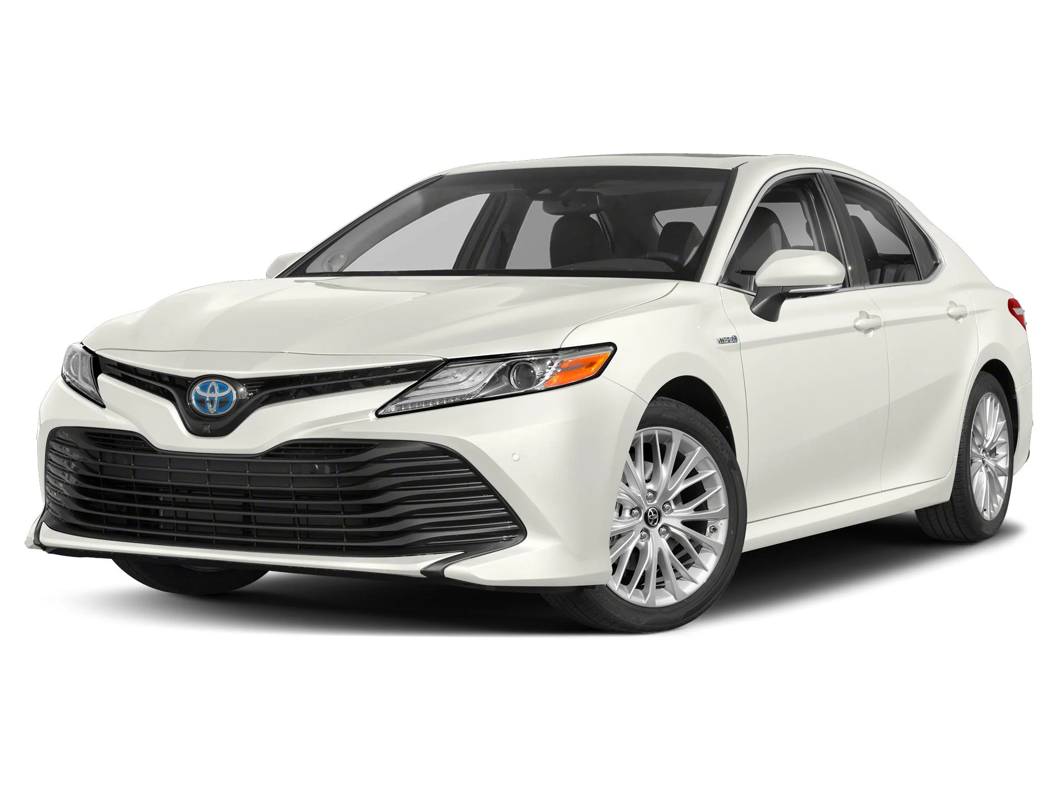 Used 2019 White Toyota Hybrid SE image 1