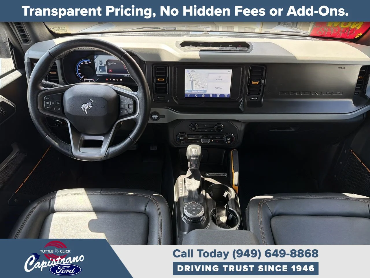 Used 2023 Carbonized Gray Metallic Ford Badlands image 2