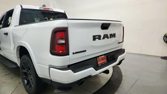 New 2026 Bright White Clear-Coat Exterior Paint RAM Laramie image 16