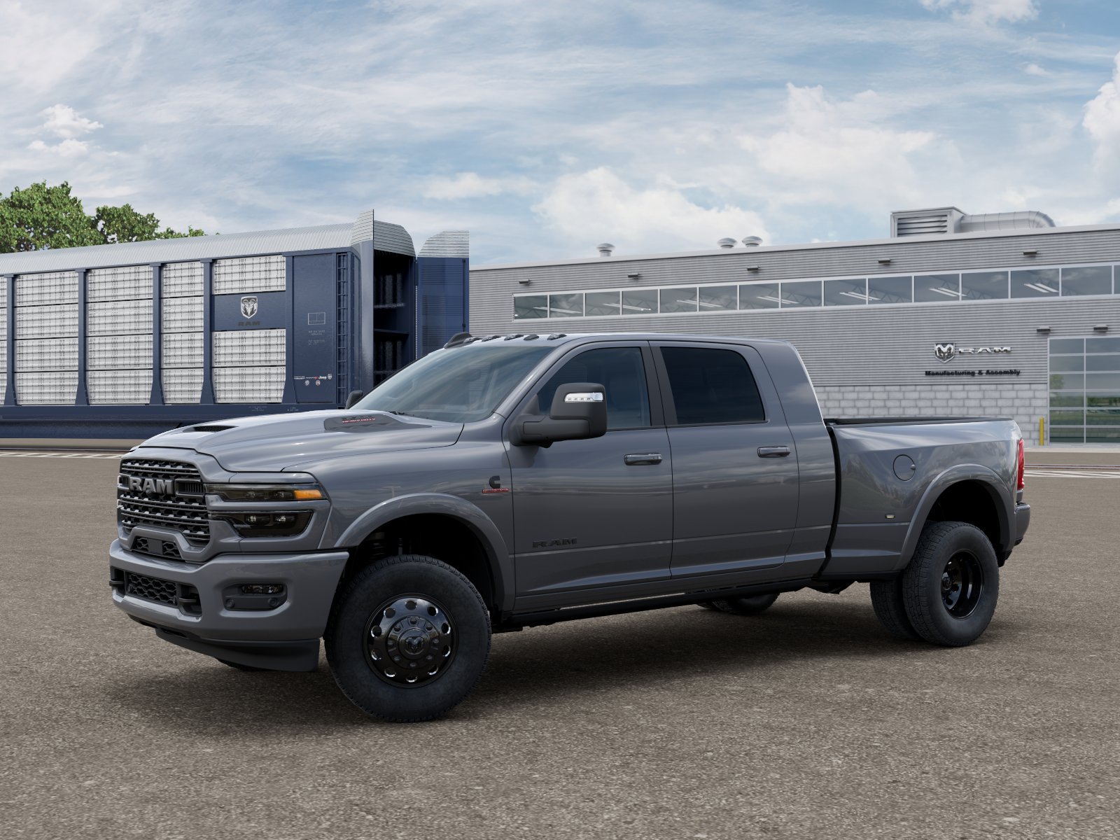 New 2026 Ceramic Gray Clear-Coat Exterior Paint RAM Limited image 1