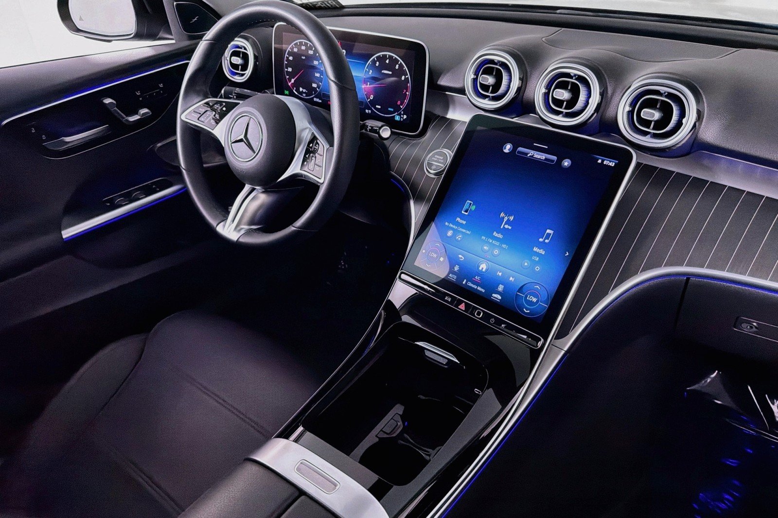 Certified Used 2023 Black Mercedes-Benz C 300 image 16