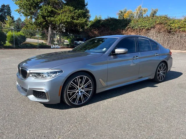 Used 2018 Bluestone Metallic BMW M550i xDrive image 6