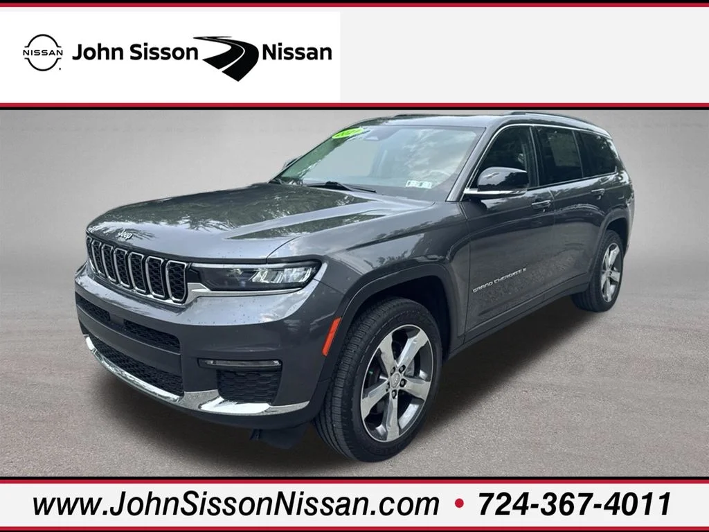 Used 2021 Gray Jeep Limited image 1
