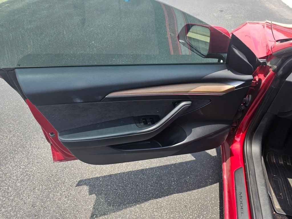 Used 2023 Red Tesla Base image 7