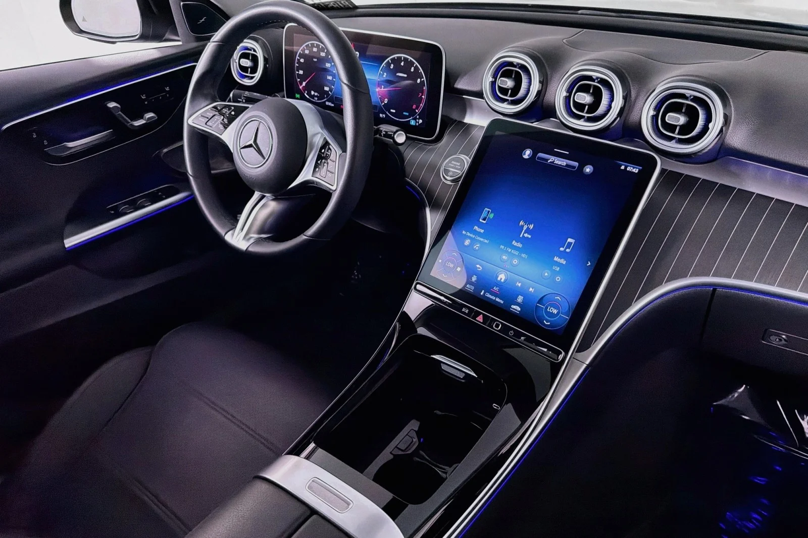 Certified Used 2023 Black Mercedes-Benz C 300 image 16