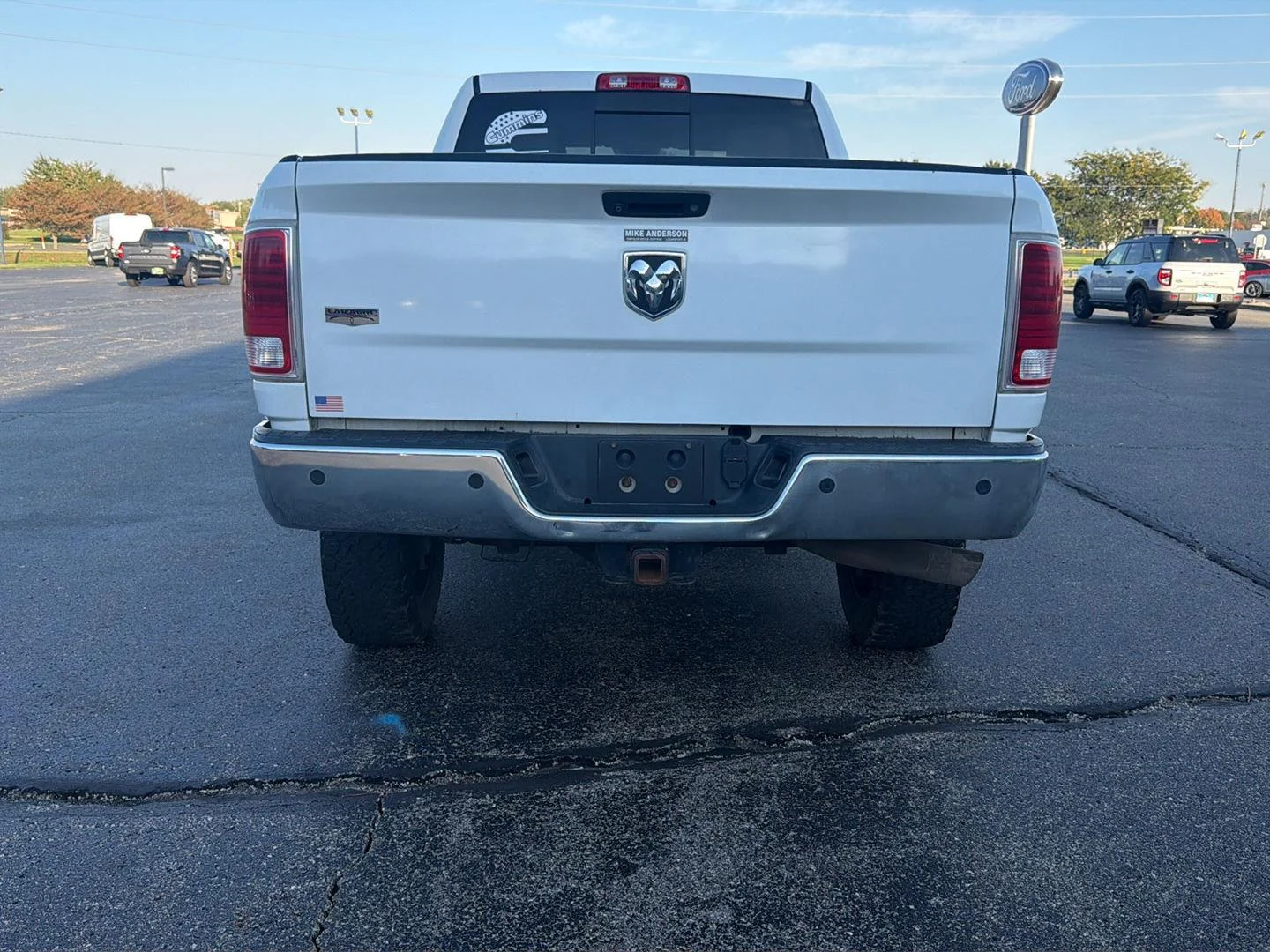 Used 2015 Bright White Clearcoat Ram Laramie image 6