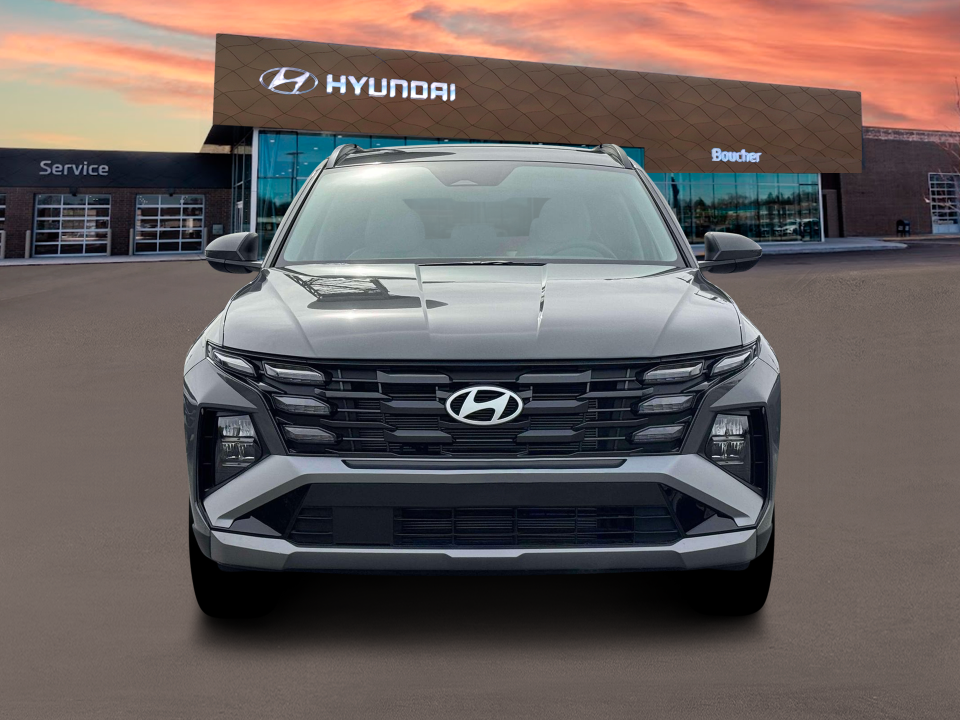 New 2026 Hampton Gray Hyundai SEL AWD image 12