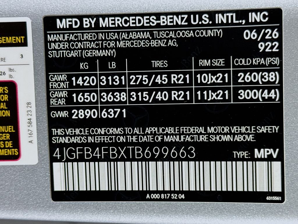 New 2026 Cirrus Silver Metallic Mercedes-Benz GLE 350 image 34