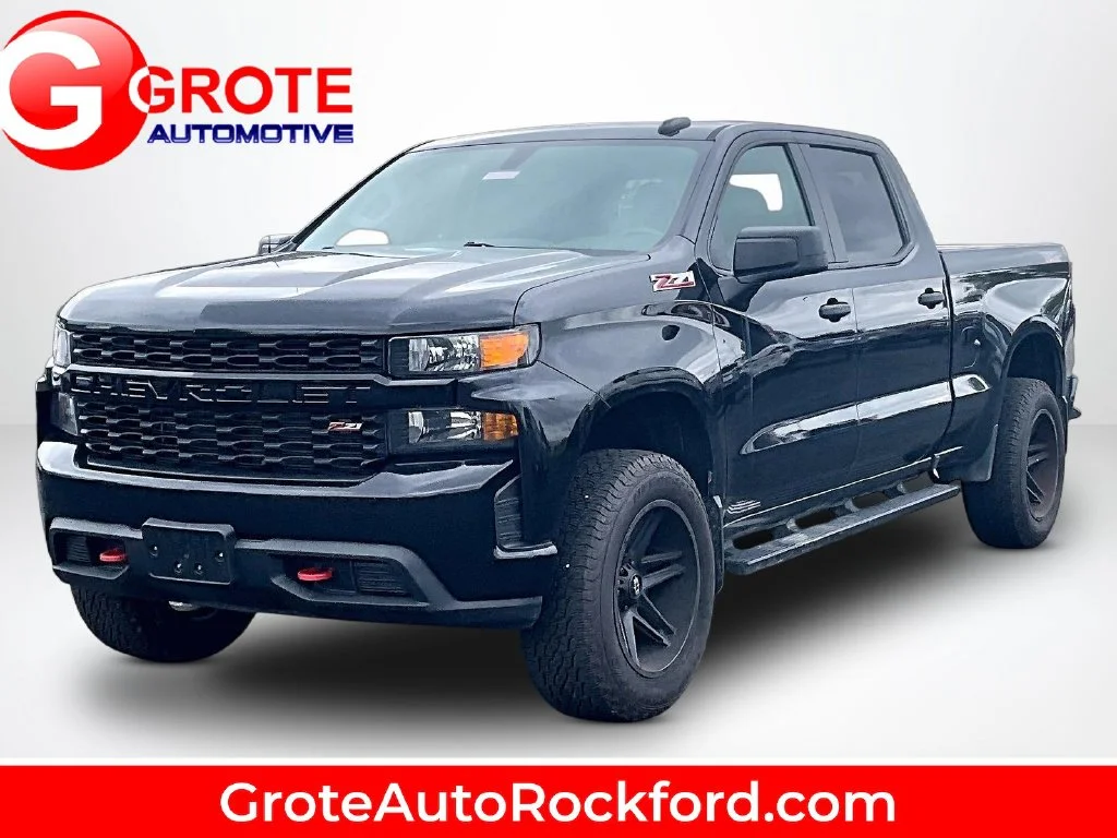 Used 2021 Black Chevrolet Custom Trail Boss image 1