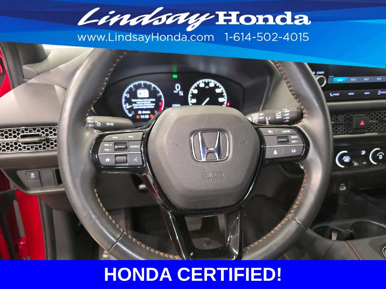 Certified Used 2025 Milano Red Honda Sport image 16