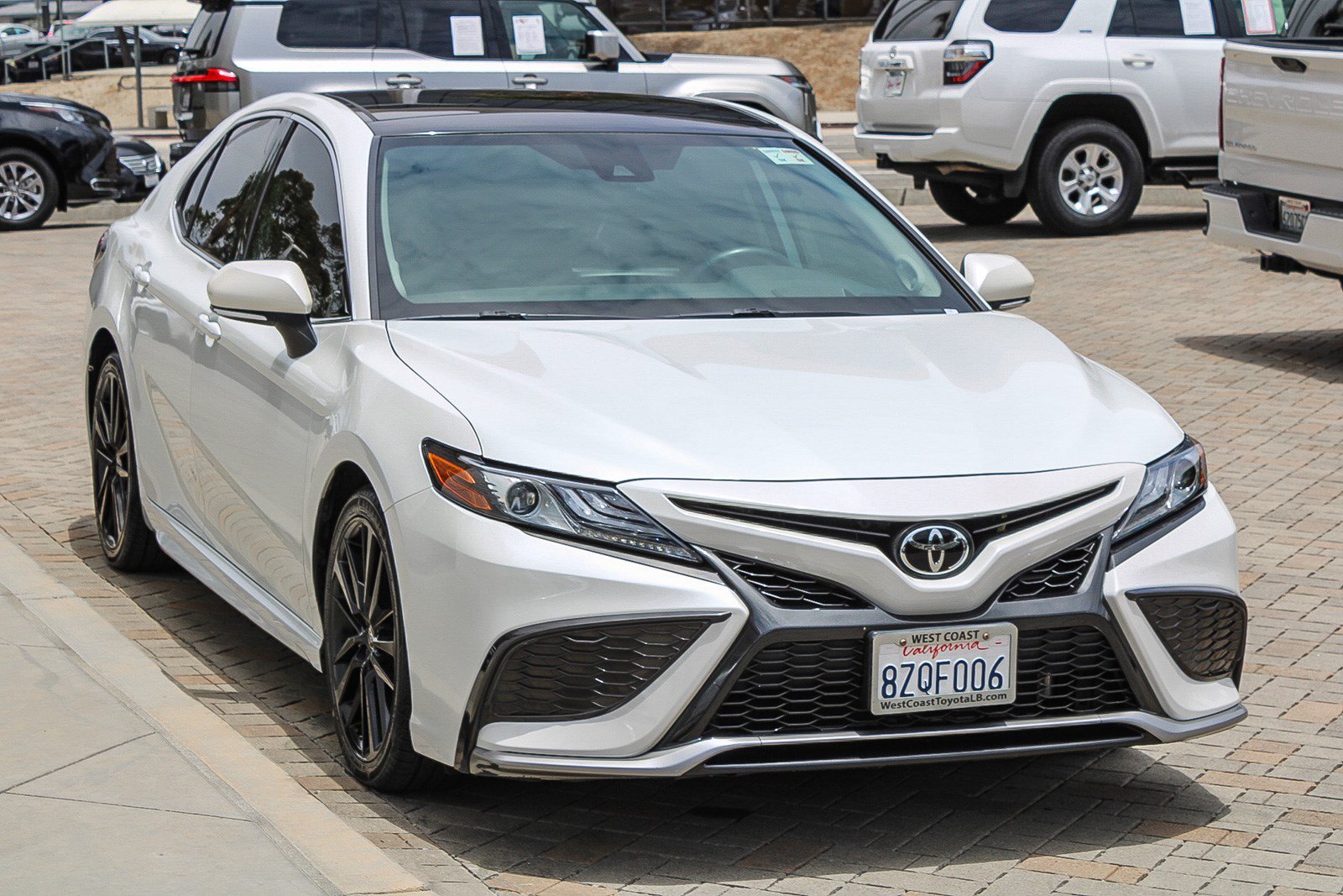 Certified Used 2022 Wind Chill Pearl Toyota XSE V6 image 3