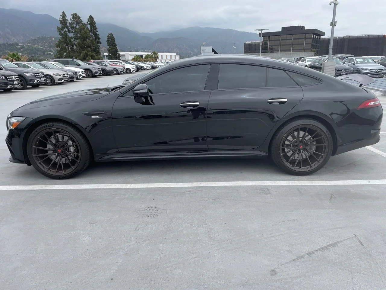 Used 2022 Black Mercedes-Benz AMG w/Night Package 4MATIC® image 3