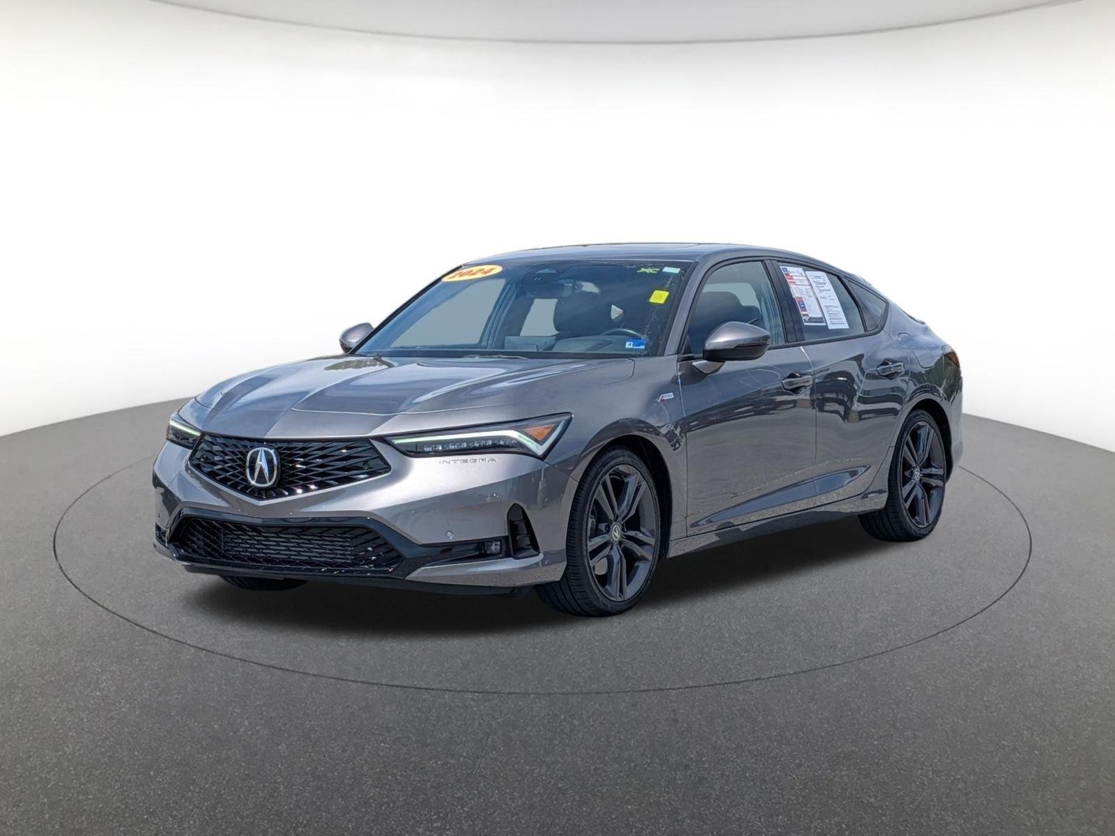 Used 2024 Liquid Carbon Metallic Acura w/Tech w/A-SPEC image 3