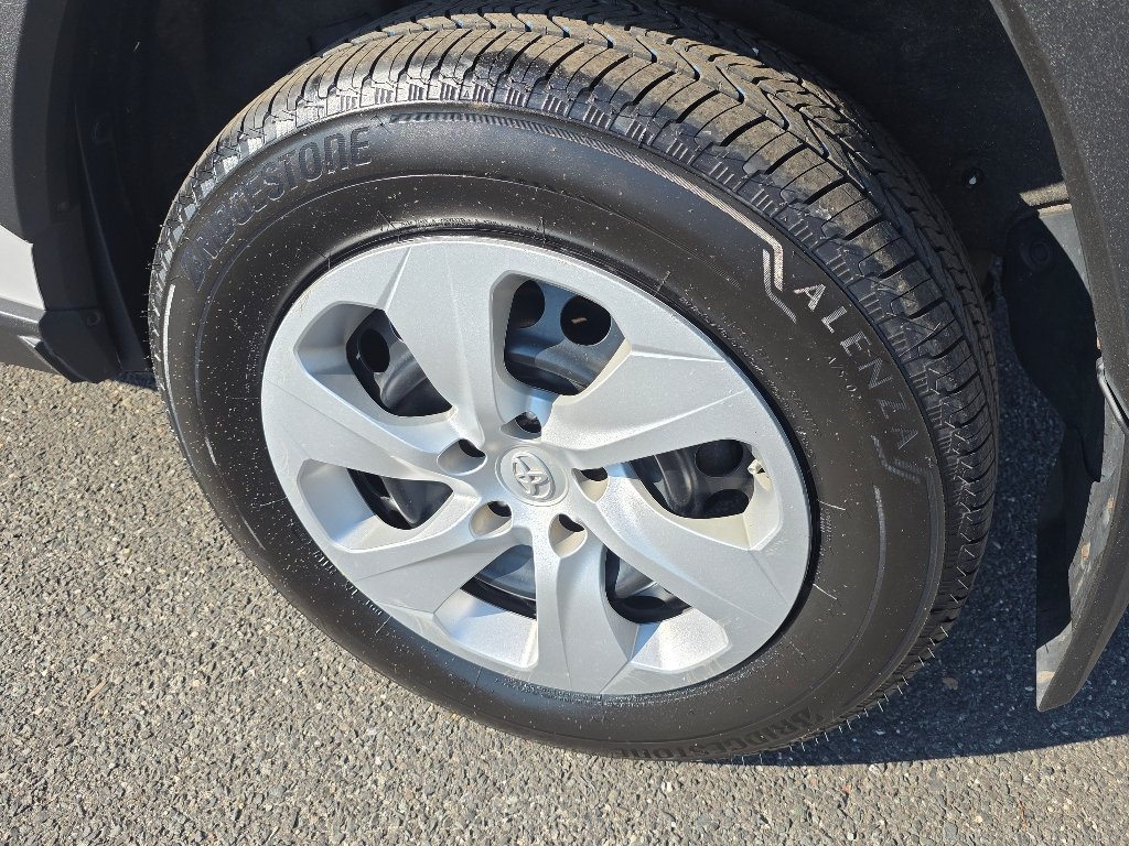 Used 2021 Super White Toyota LE image 6