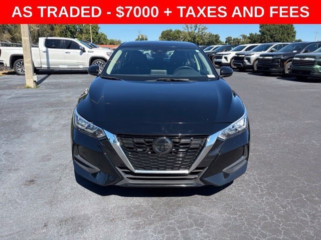 Used 2022 Nissan Sentra SV with VIN 3N1AB8CVXNY297511 for sale in Bradenton, FL