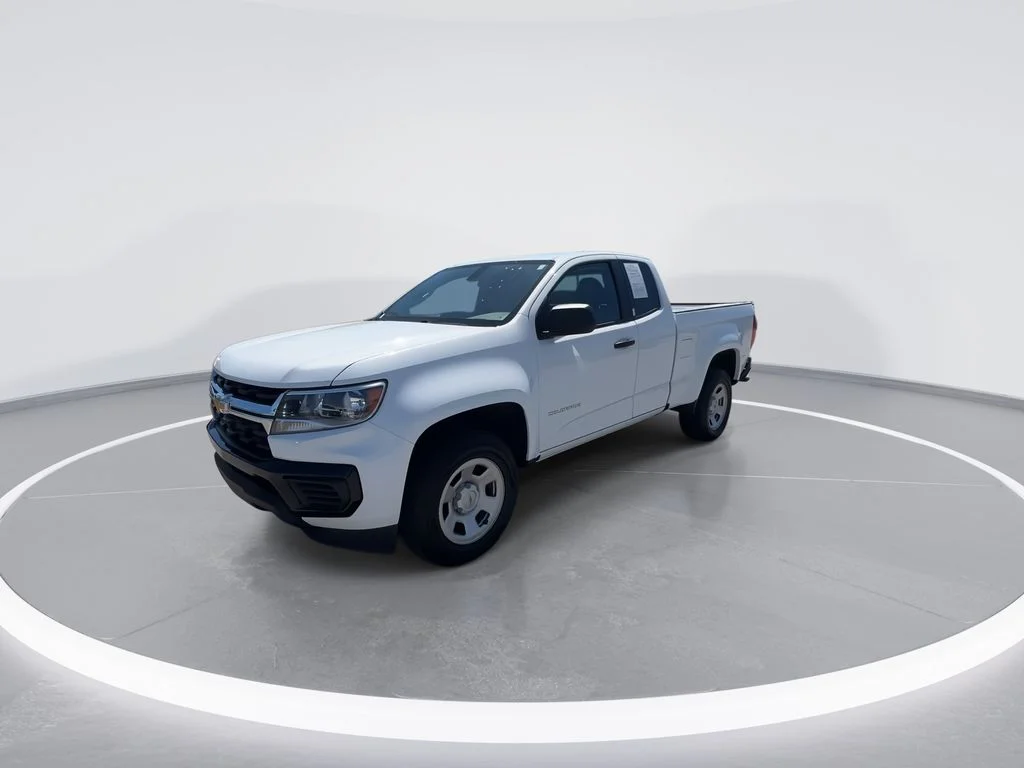 Used 2022 White Chevrolet Work Truck image 4