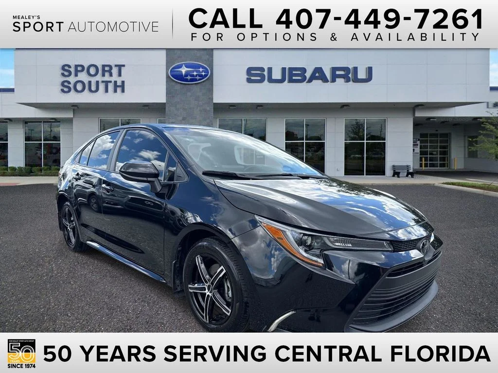 Used 2025 Black Toyota LE image 1