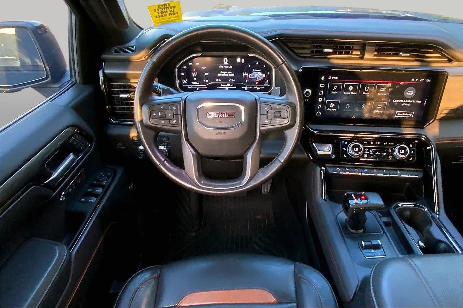 Used 2023 Onyx Black GMC AT4 image 6