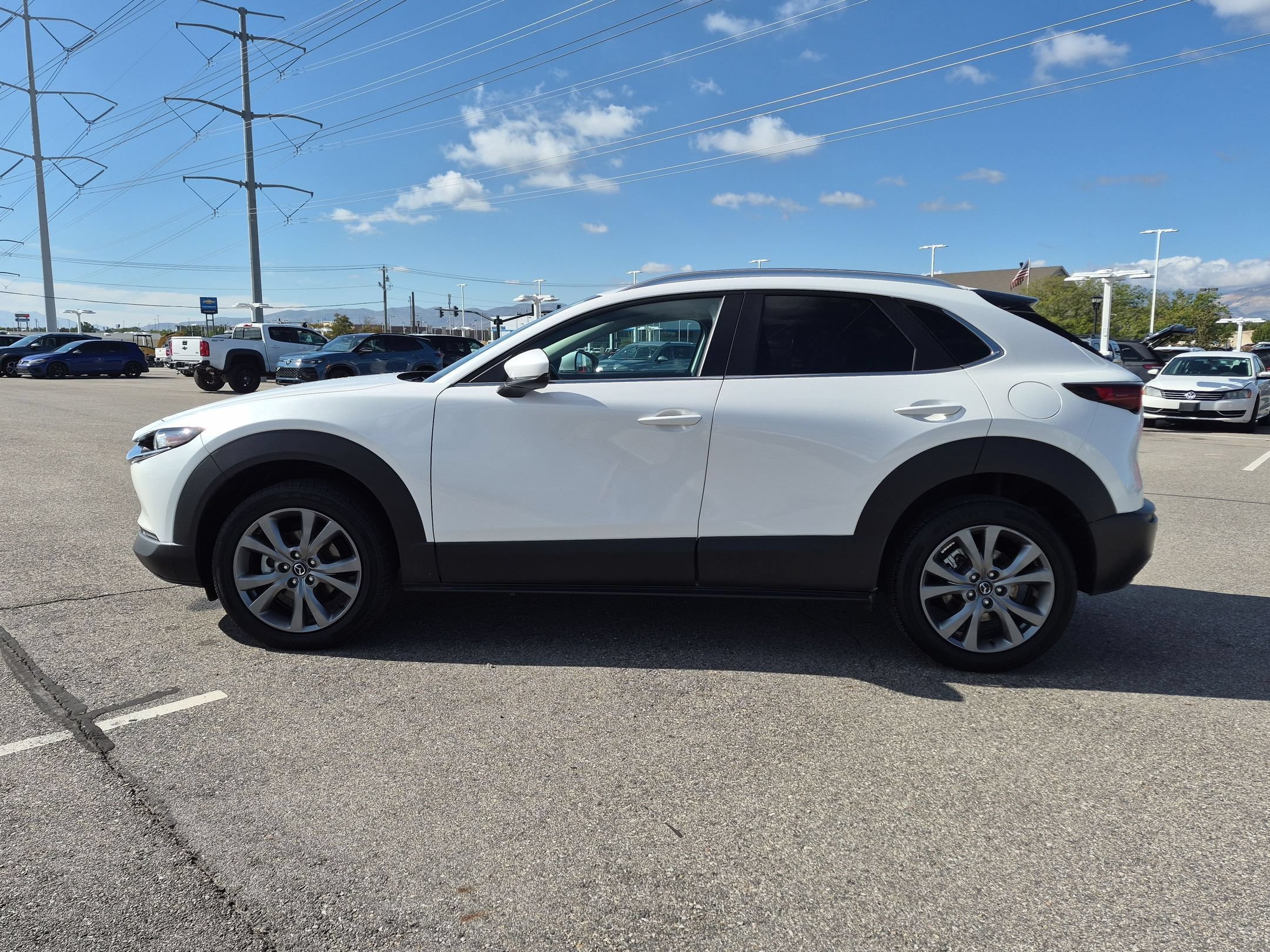 Used 2025 Snowflake White Pearl Mica Mazda 2.5 S Preferred Package image 7