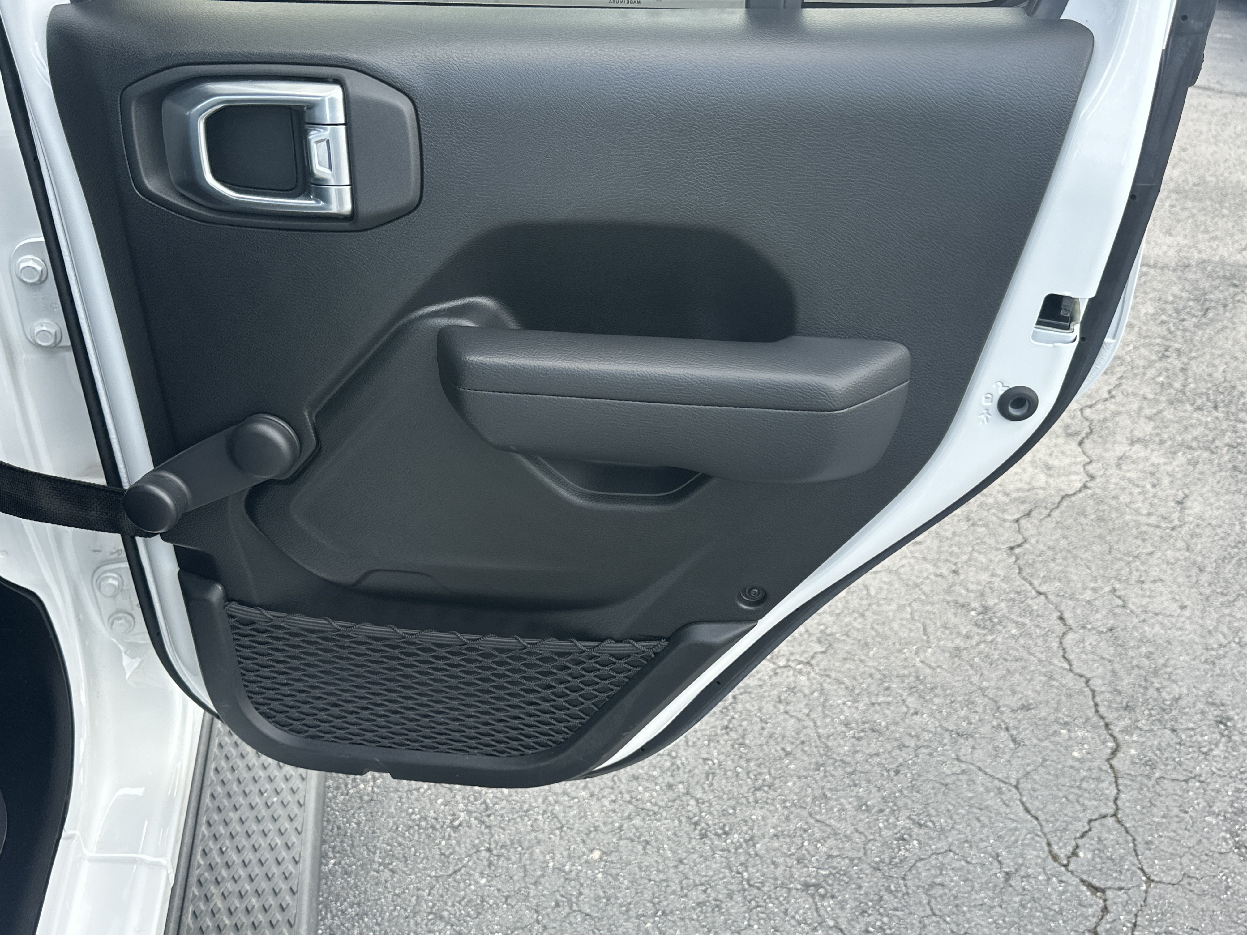 Used 2024 Bright White Clearcoat Jeep Sport image 17