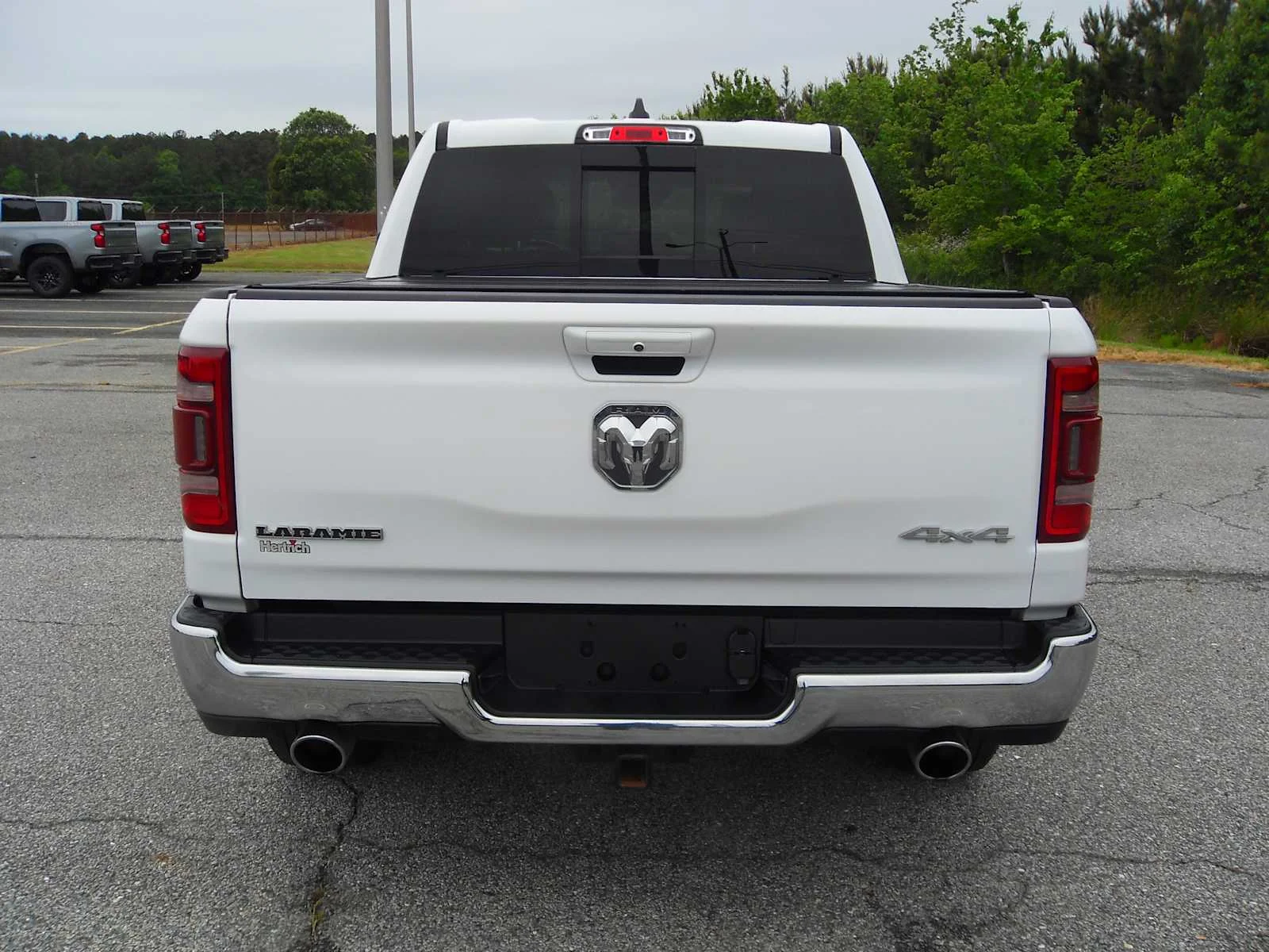 Used 2023 Bright White Clearcoat Ram Laramie image 4