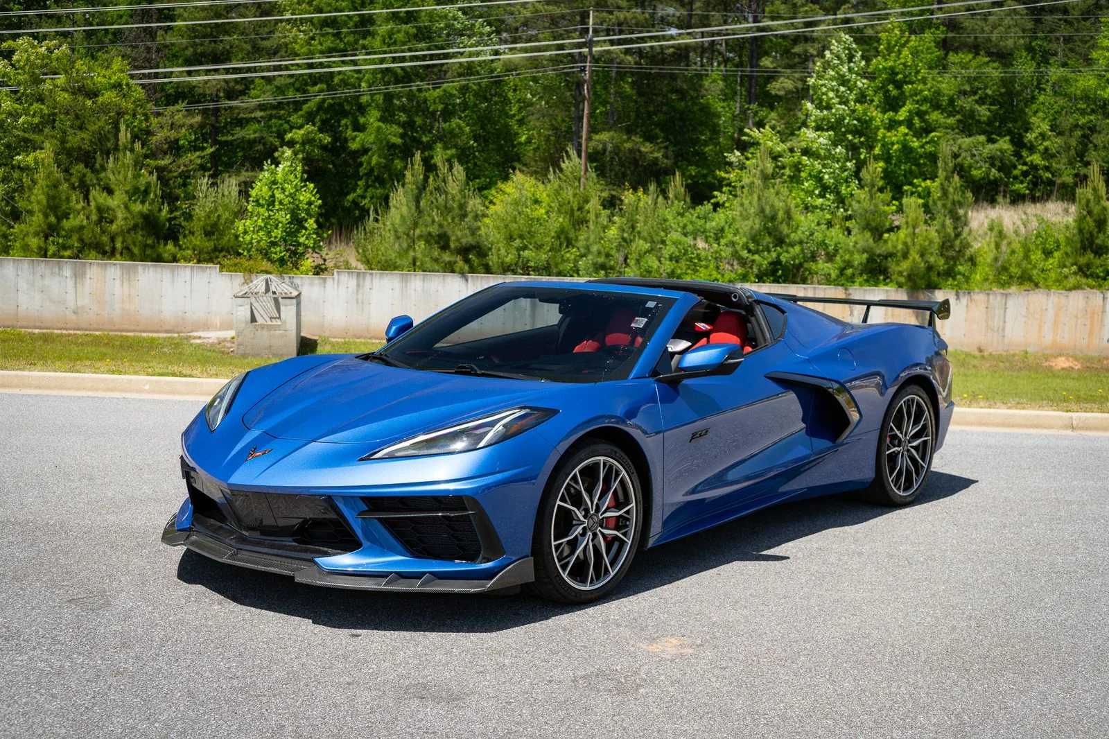 Used 2023 Blue Metallic Chevrolet Stingray image 10