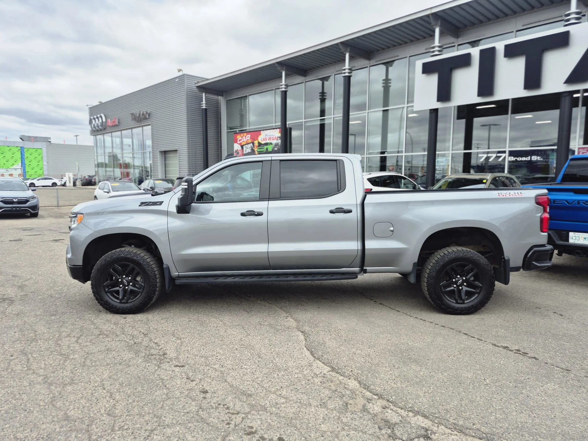 Certified Used 2024 Sterling Grey Metallic Chevrolet LT Trail Boss 4WD*5.3L V8 | Adaptive Cruise | Remote Start | Htd Seats & Wheel | 6ft Box | Tow Pkg image 9