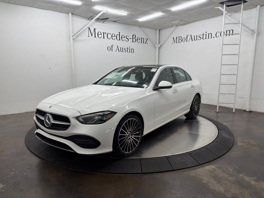 New 2026 Polar White Mercedes-Benz C 300 image 3