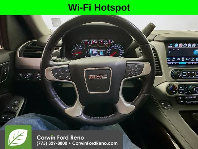 Used 2018 White Frost Tri-Coat GMC SLT image 11