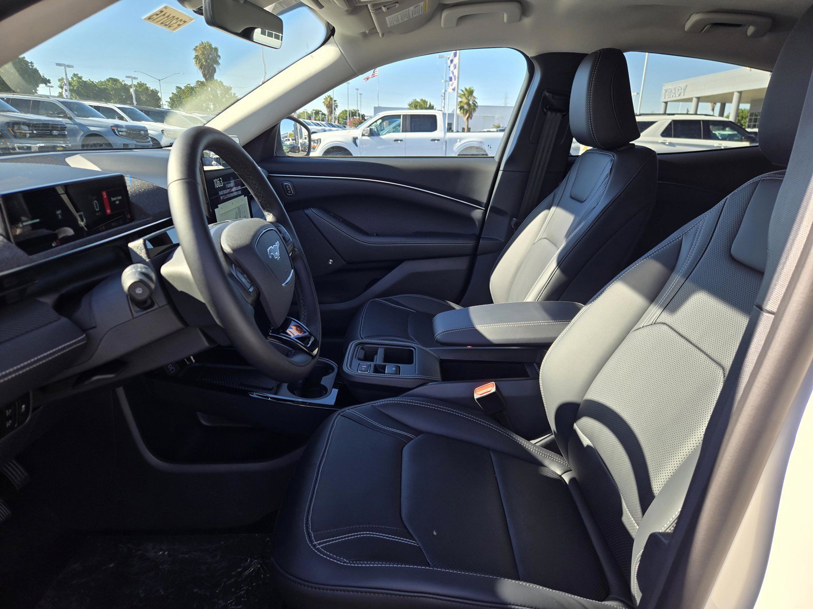 New 2026 Star White Metallic Tri-coat Ford Premium image 12