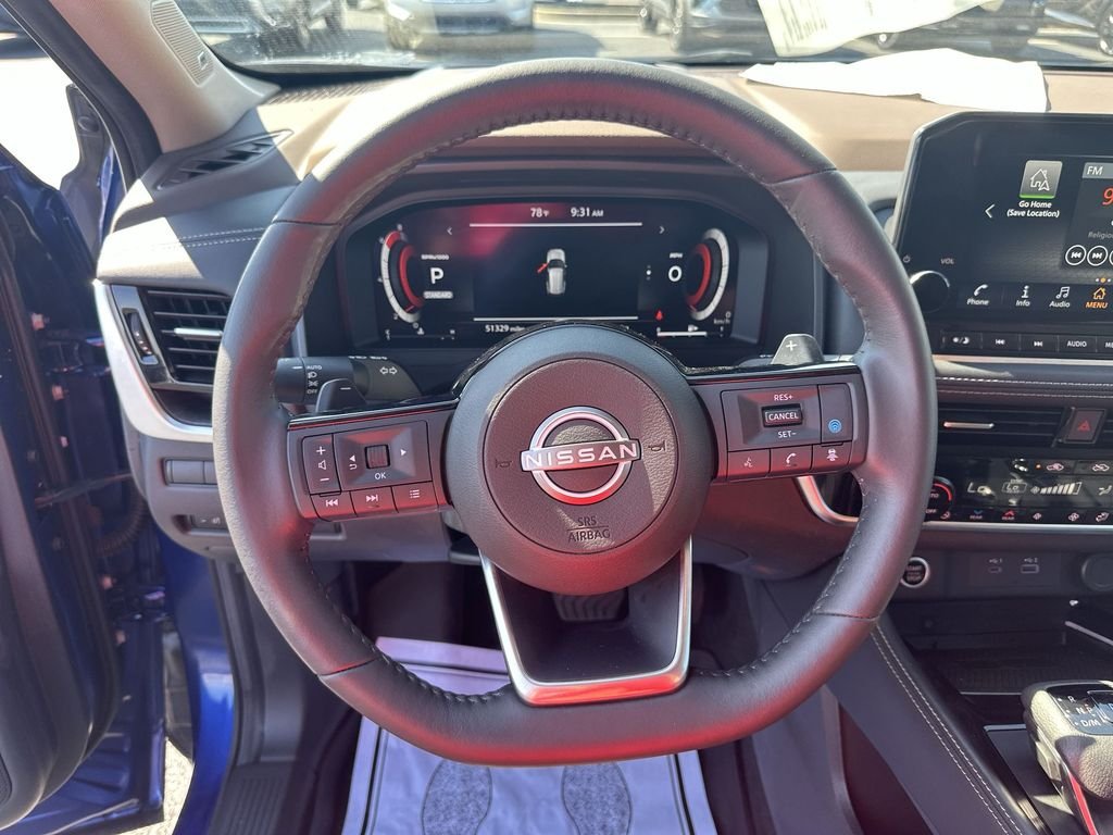Certified Used 2023 Blue Nissan Platinum image 20