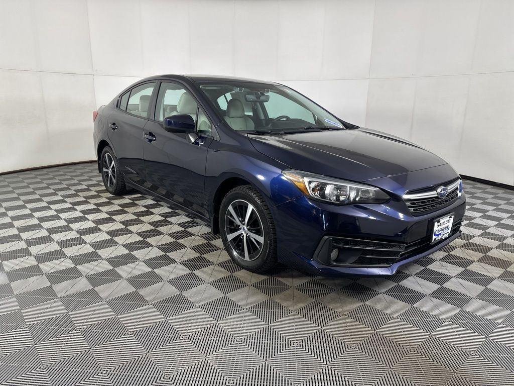 Used 2021 Dark Blue Pearl Subaru Premium image 21