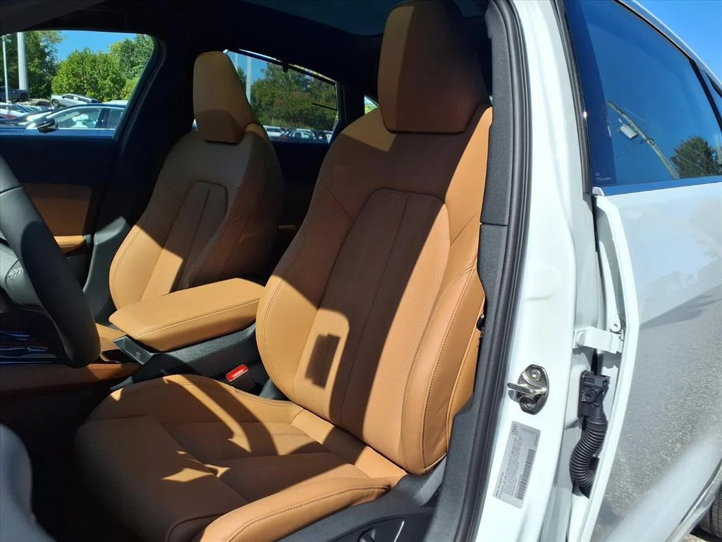 Used 2025 Glacier White Metallic Audi Premium Plus image 12