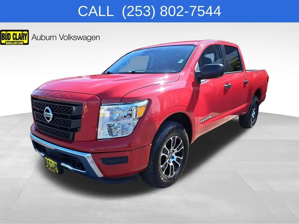 Used 2022 Red Nissan SV image 7