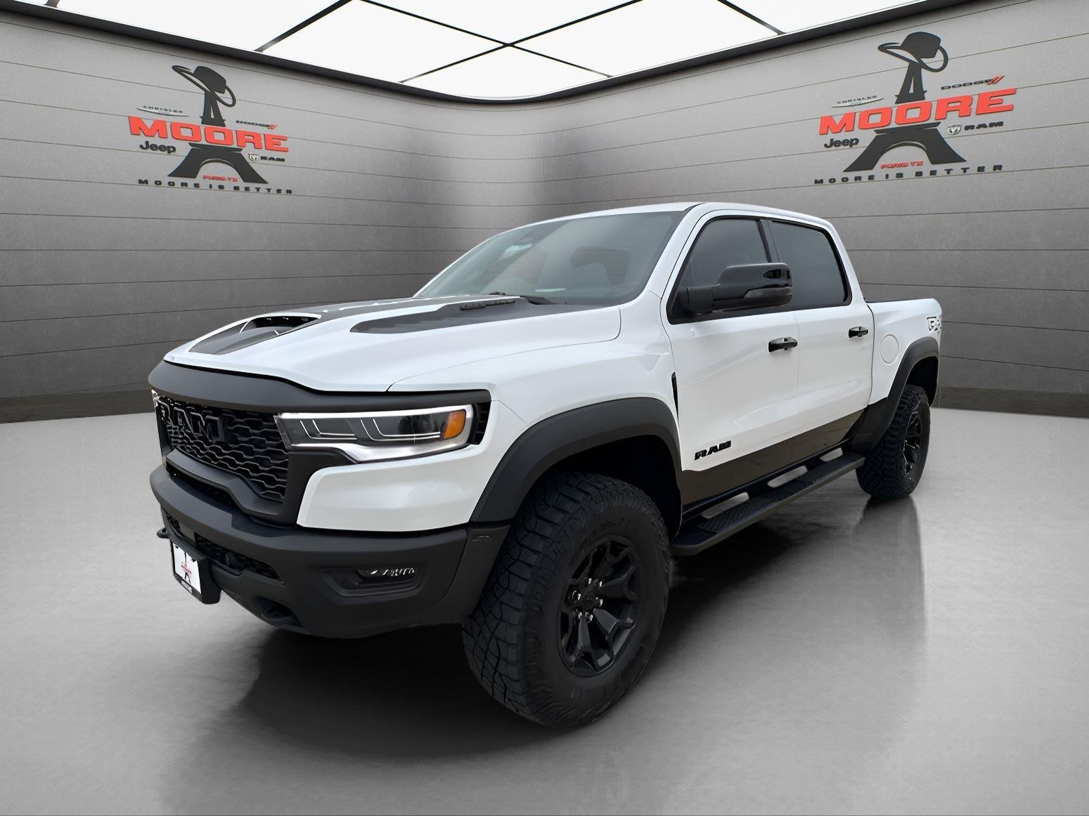 New 2026 Bright White Clear-Coat Exterior Paint RAM RHO image 3