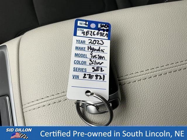 Certified Used 2023 Shimmering Silver Hyundai SEL image 8