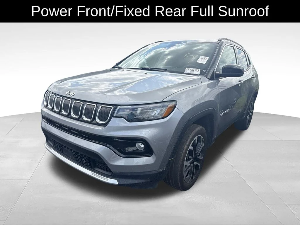 Used 2022 Silver Jeep Limited image 6