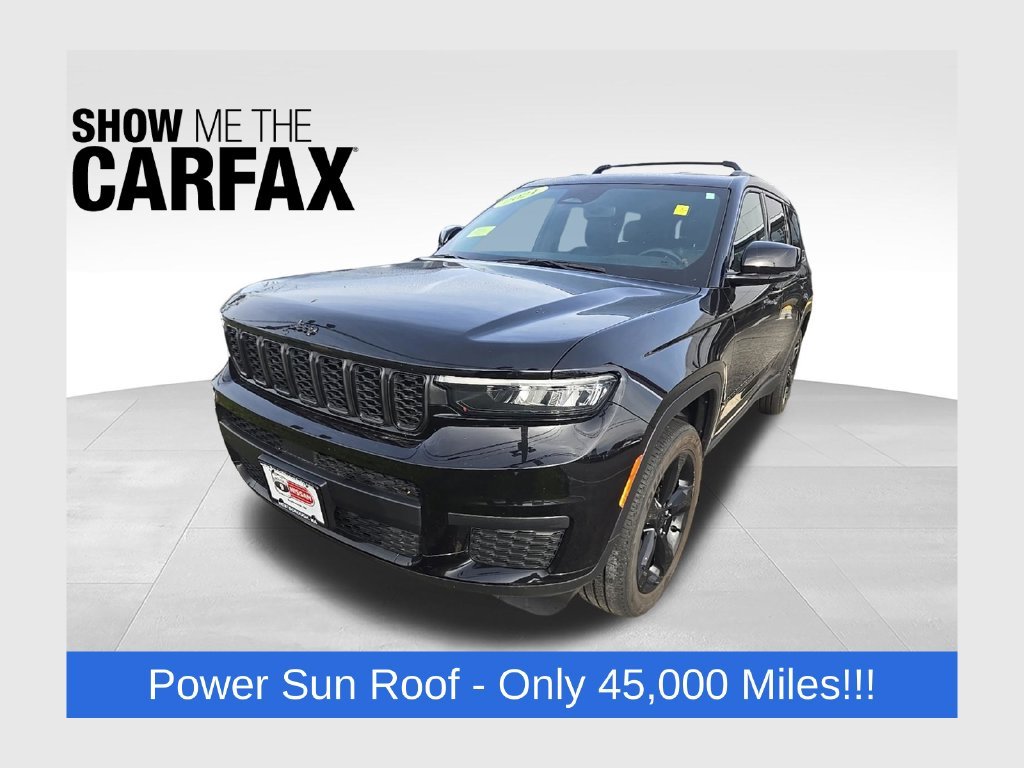 Used 2021 Black Jeep Altitude image 1