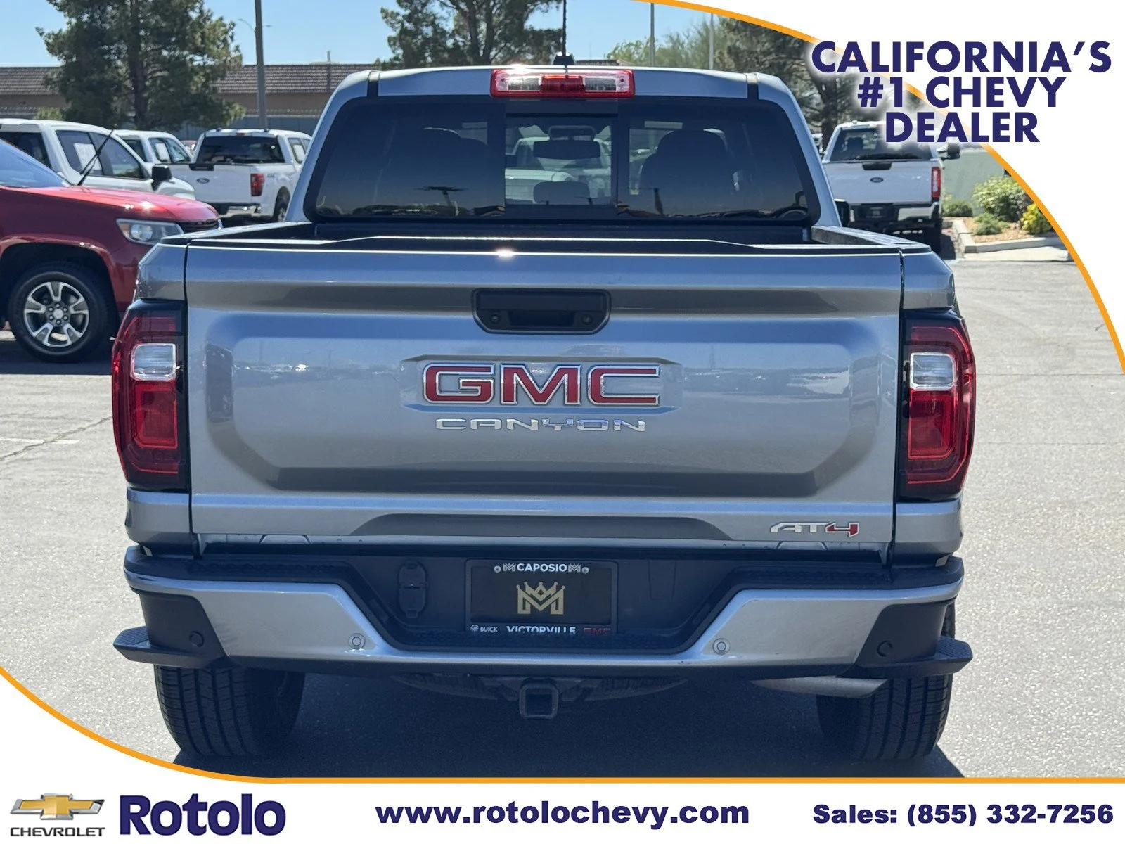 Used 2024 Sterling Metallic GMC 4WD AT4 image 5