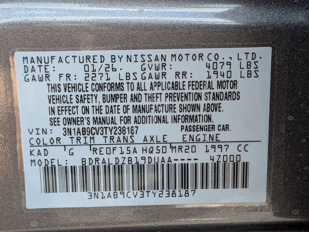 New 2026 Gray Nissan SV image 36