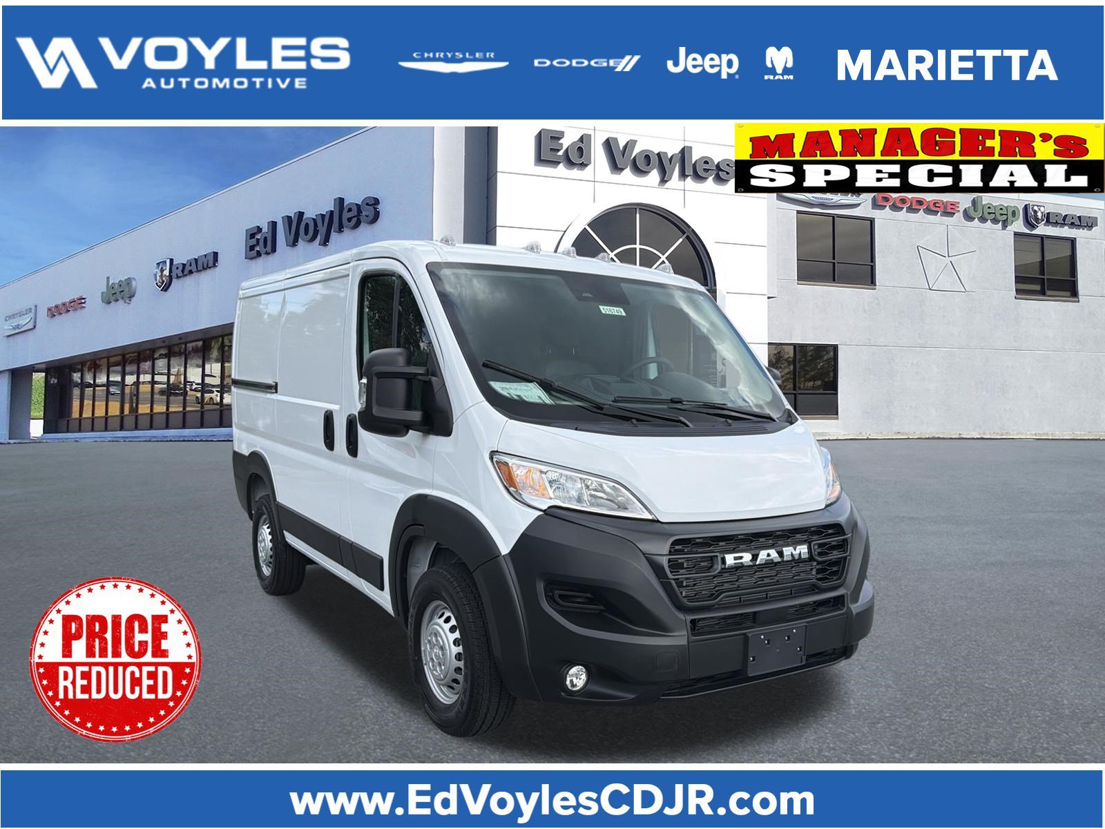 2026 RAM ProMaster Cargo Van