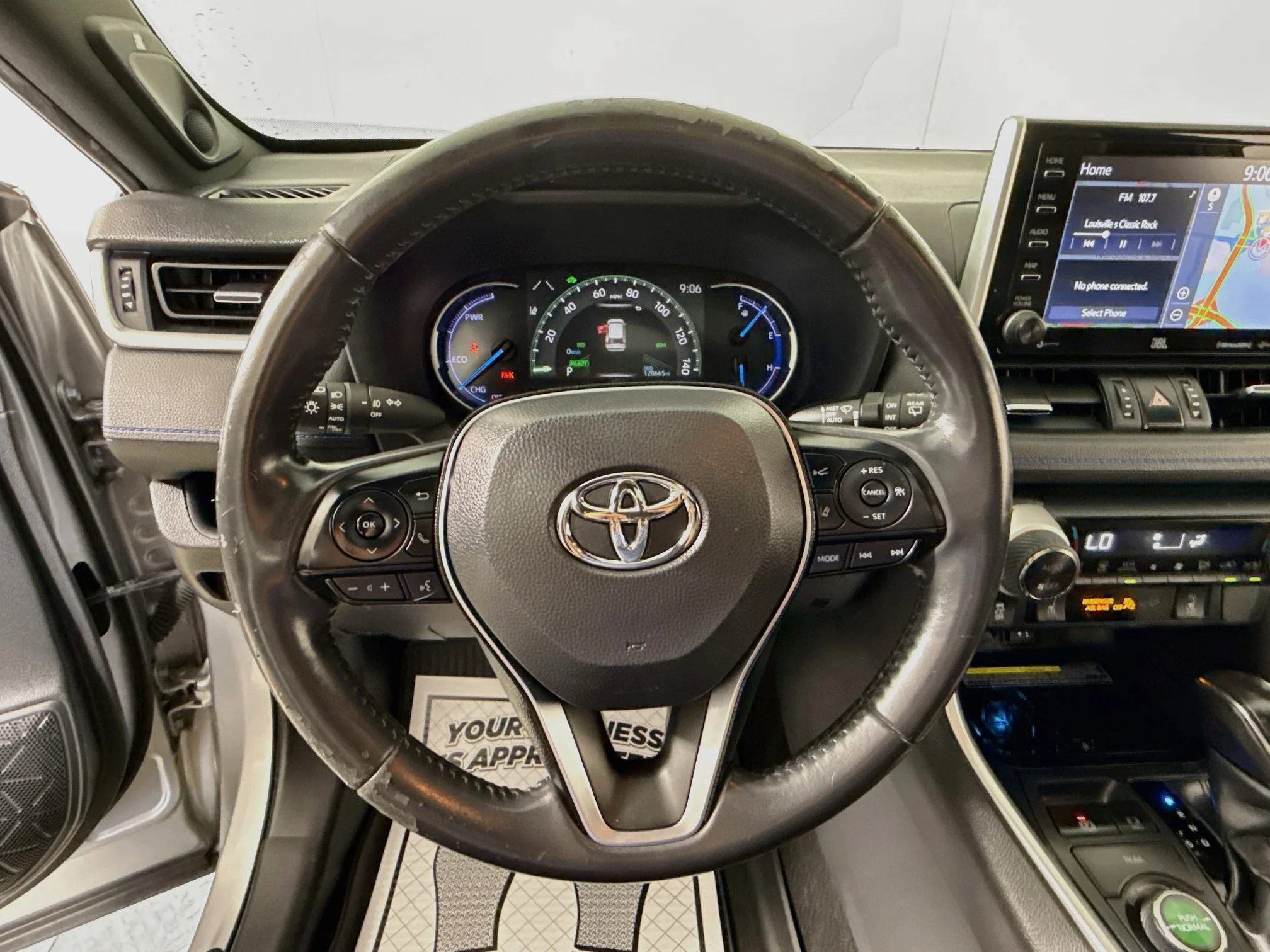 Used 2019 Silver Sky Metallic Toyota Hybrid XSE image 11