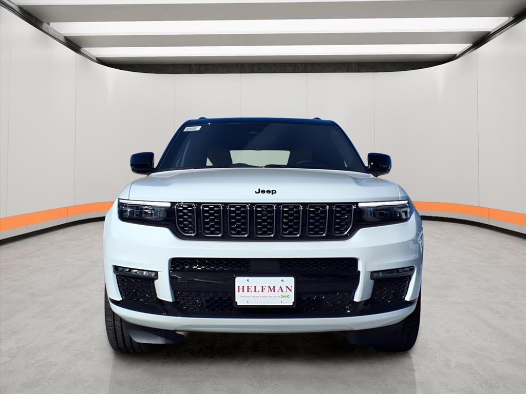 New 2025 Bright White Clear-Coat Exterior Paint Jeep Summit image 3