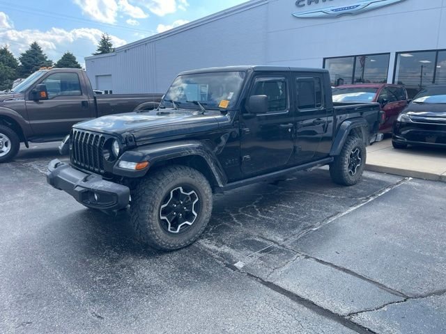 Used 2021 Black Jeep  image 2
