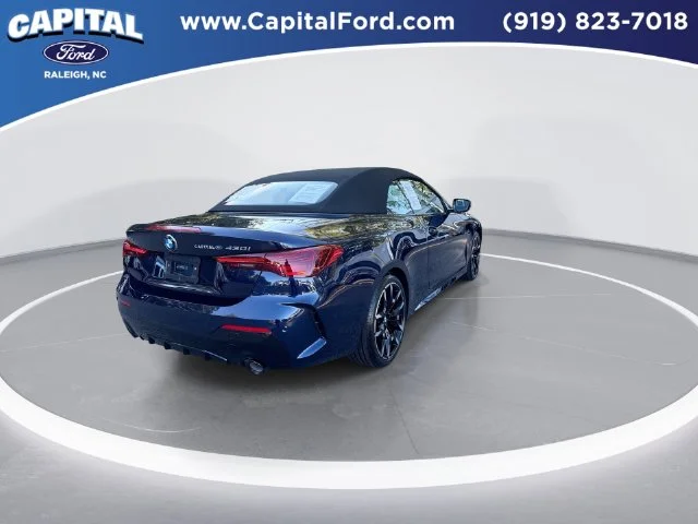 Used 2025 Blue BMW 430i xDrive image 8