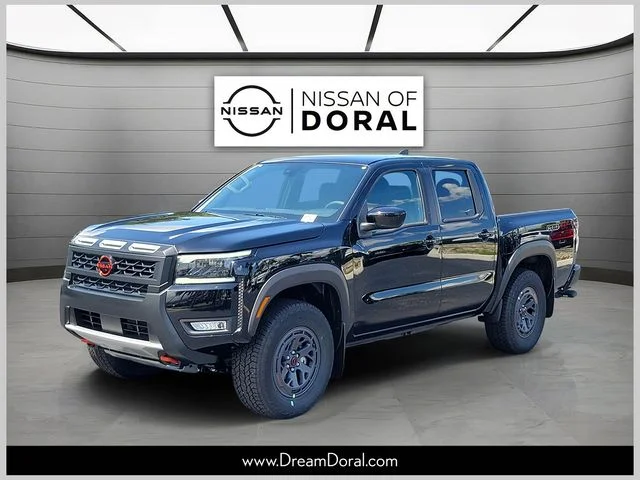 New 2026 Super Black Nissan Crew Cab PRO-4X® image 1