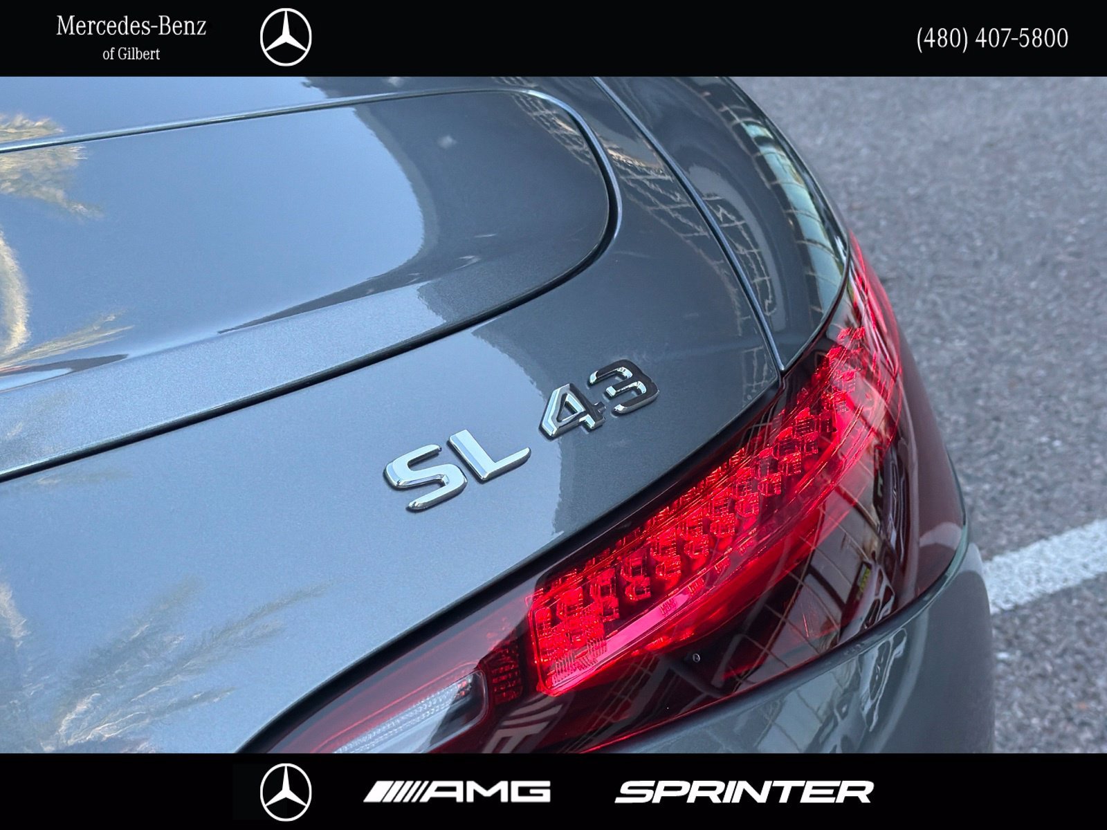 Certified Used 2025 Gray Mercedes-Benz SL 43 AMG® image 6
