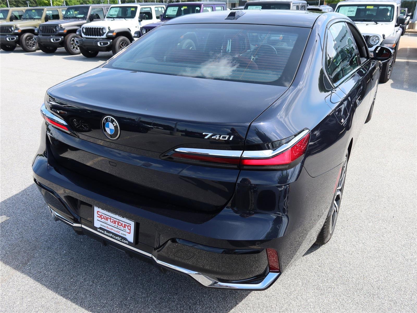 Used 2025 Carbon Black Metallic BMW 740i xDrive image 6