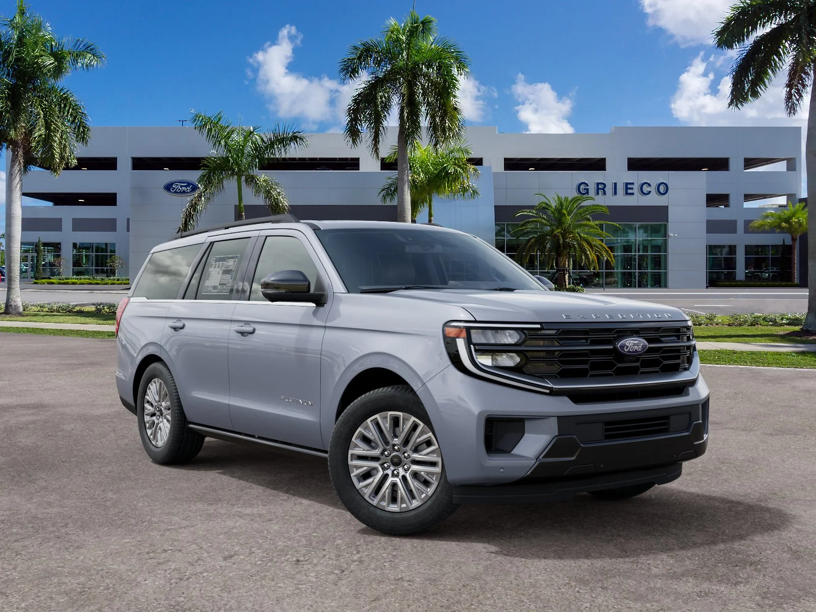 New 2027 Glacier Gray Metallic Tri-Coat Ford Platinum image 27