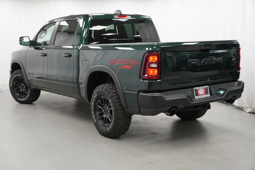 New 2026 Serrano-Green Metallic Exterior Paint RAM Rebel image 12